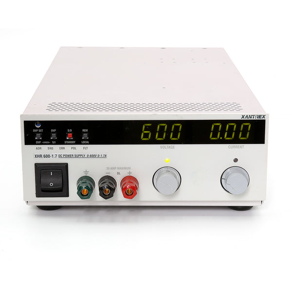 Ametek / Xantrex XHR 600-1.7 DC Power Supply 0 to 600 V 0 to 1.7 A